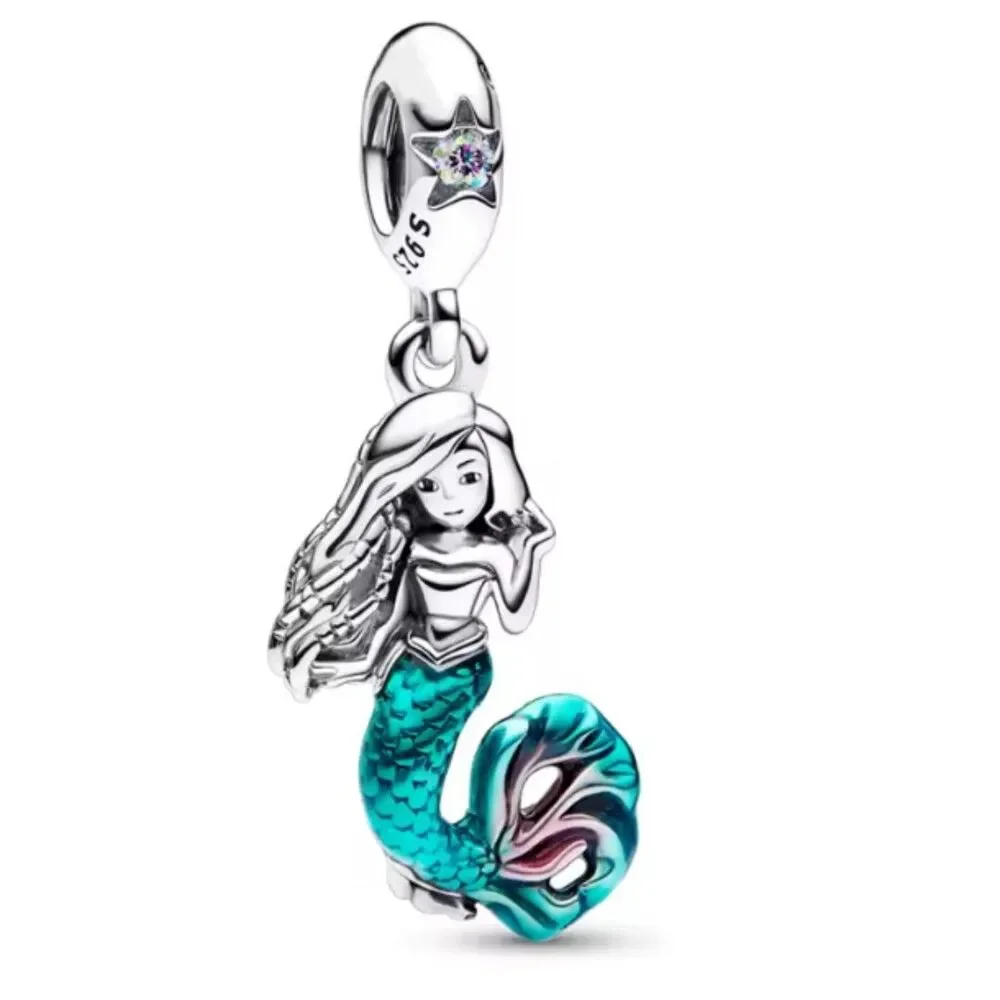 NWOT Little Mermaid Ariel Disney x Pandora FIT Dangle Charm